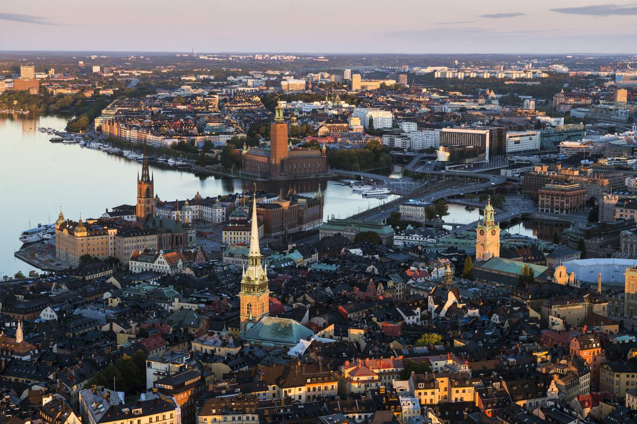 Stockholm från ovan