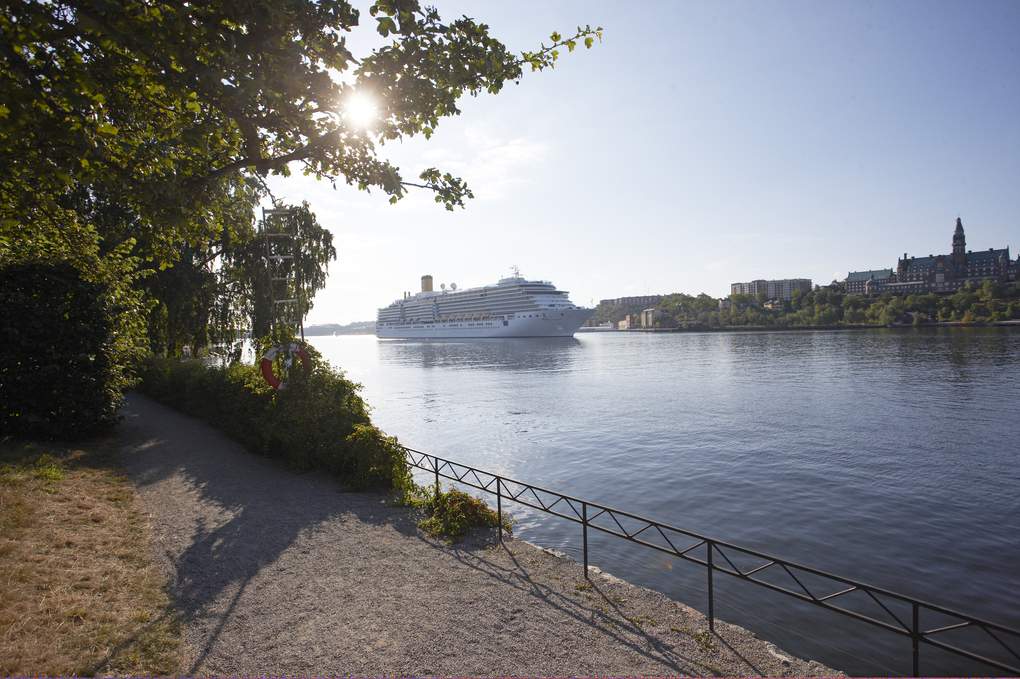 Kryssningsfartyg i Stockholm
